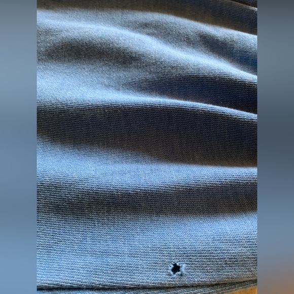 Garage Clothing Blue Joggers with 'West Coast' Graphic Print - Picture 5 of 5